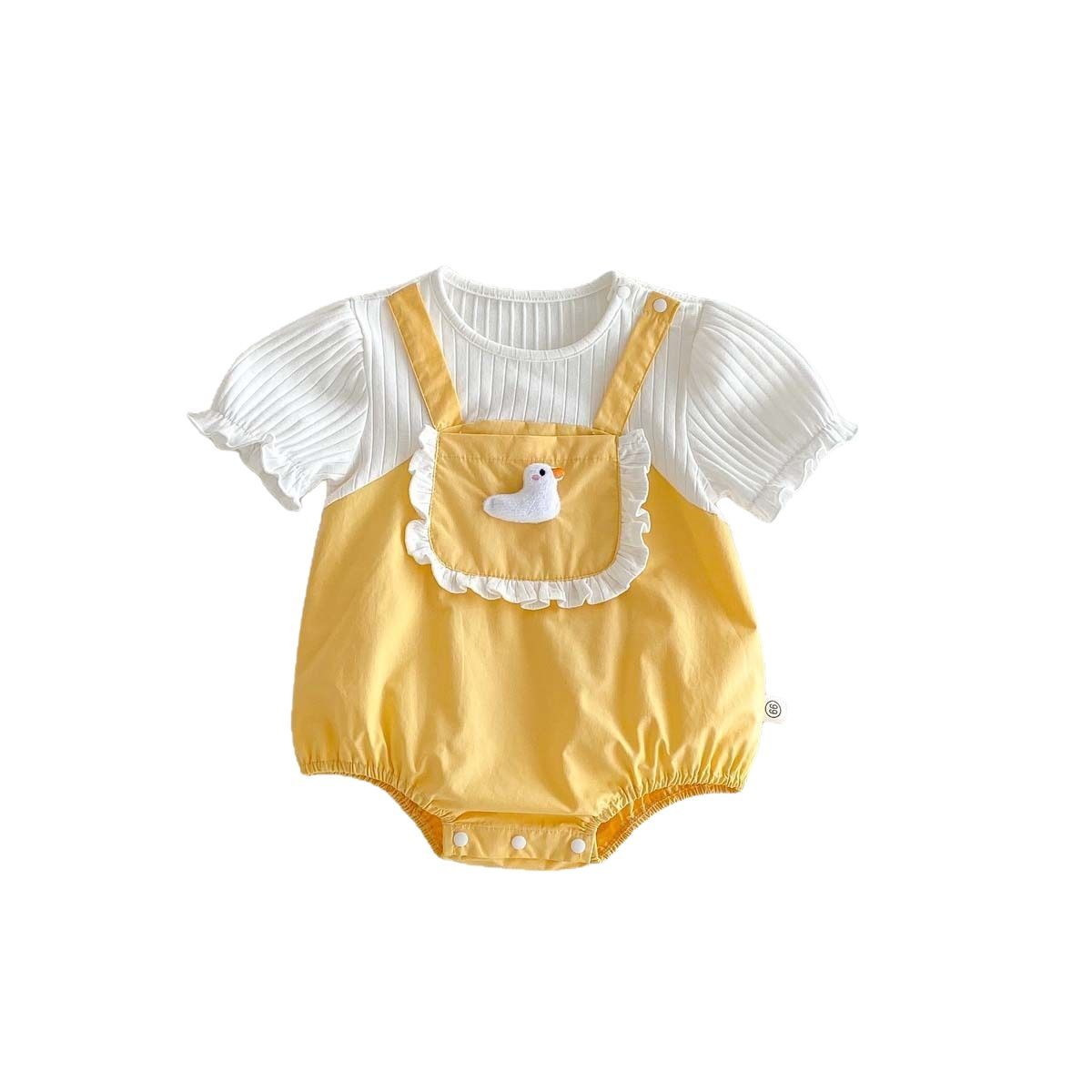 Feather & Fawn SunnyQuack Layered Romper