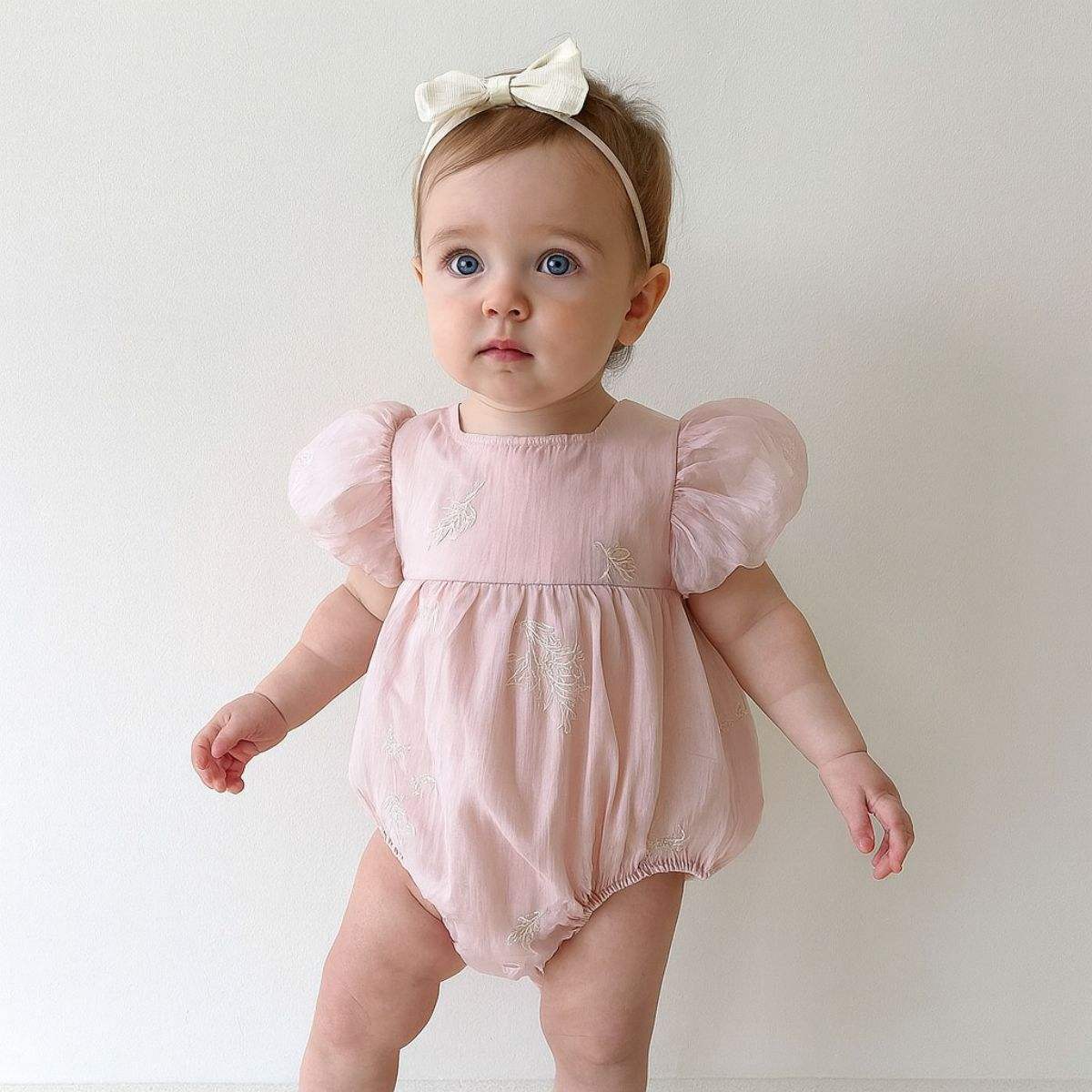 Feather & Fawn Baby Girl Romper Collection