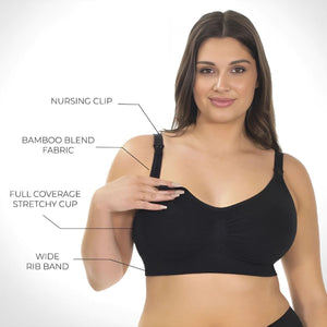 B Free Bamboo Wire Free Maternity & Nursing Bra Nursing Bra