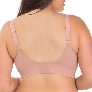 B Free Bamboo wire free maternity and nursing bra in soft breathable fabric with removable padding and easy nursing access