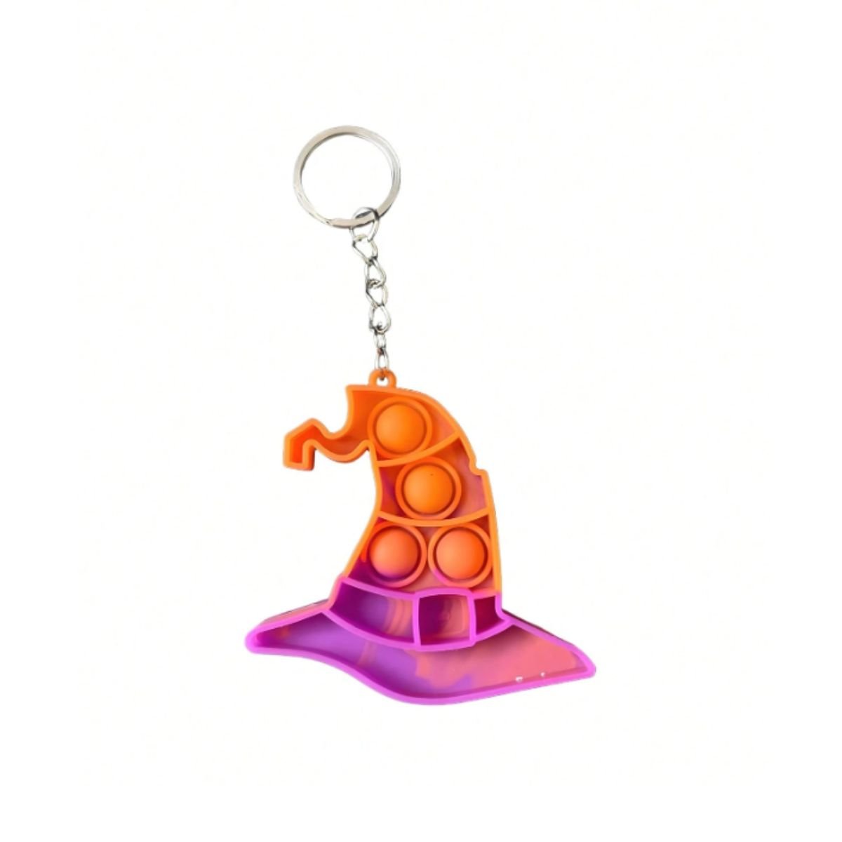 BabiePlay Halloween Pop Fidget Keychain | Soft Silicone Sensory Toy Halloween