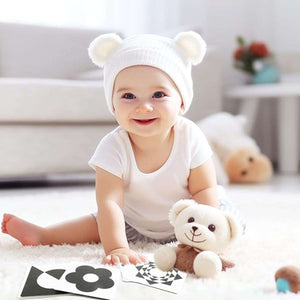 BabiePlay High - Contrast Baby Flashcards for Visual Stimulation & Brain Development Visual Stimulation Cards