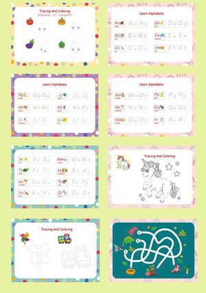 BabiePlay Toddler Busy Book: All - in - One Educational Learning Binder Busy Book