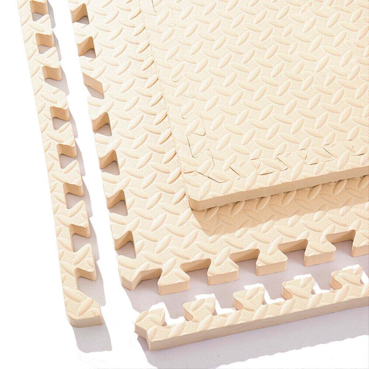 BabiesMart SoftSteps Baby Play Mat durable non-toxic interlocking foam mats with enhanced non-slip surface