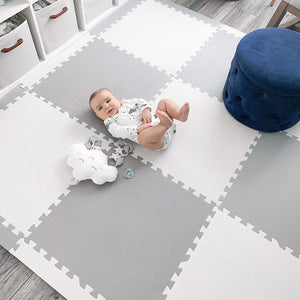 BabiesMart SoftSteps Baby Play Mat Interlocking & Durable Foam Mats Play Mats