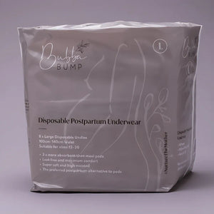 Bubba Bump Disposable Postpartum Underwear Maternity Care