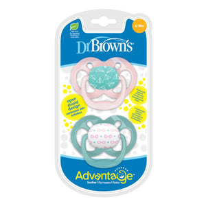 Dr Browns Advantage Soother Pacifiers