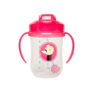 Dr Brown's Baby's First Straw Cup with Handles, 6 months+, 270ml Baby Sippy Cups