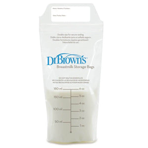Dr Brown's Breastmilk Storage Bags - Pack of 25 Breast Milk Storage Bag