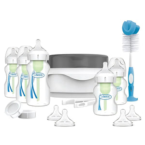 Dr Browns Deluxe Newborn Wide Neck Options+ Gift Set Baby Bottle