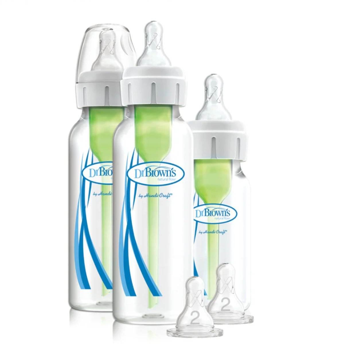 Dr Brown's Options+ Anti Colic Narrow Neck Starter Set Baby Bottle