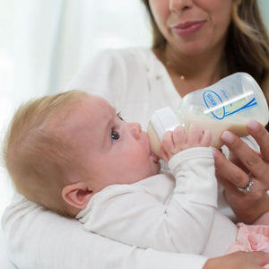 Dr Brown's Options+ Anti Colic Wide Neck Bottle with Level 1 Teat, 150ml Baby Bottle