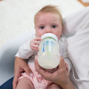 Dr Brown's Options+ Anti Colic Wide Neck Bottle with Level 1 Teat, 150ml Baby Bottle