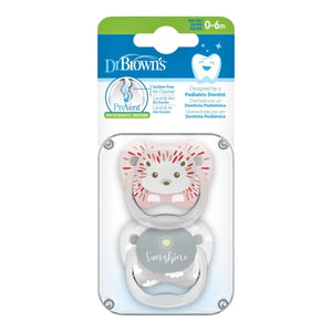 Dr Brown's PreVent Animal Soother Pacifiers