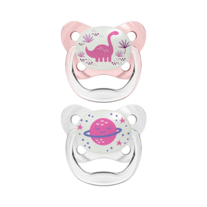 Dr Brown's PreVent Glow in the Dark Butterfly Shield Soother Pacifiers