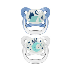 Dr Brown's PreVent Glow in the Dark Butterfly Shield Soother Pacifiers