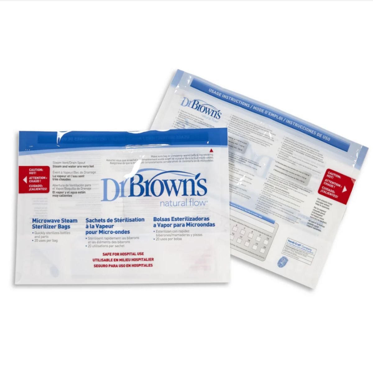 Dr. Brown'sDr Brown's Microwave Steriliser BagsBaby Bottle Steriliser - Babies Mart Australia