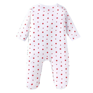 Feather & Fawn Babyhug Disney Full - Sleeve Baby Sleep Suit | Mickey, Donald, or Rainbow Stripes Baby Clothes