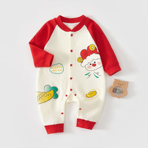 Feather & Fawn CozySoft Printed Baby Romper Collection Baby Clothes