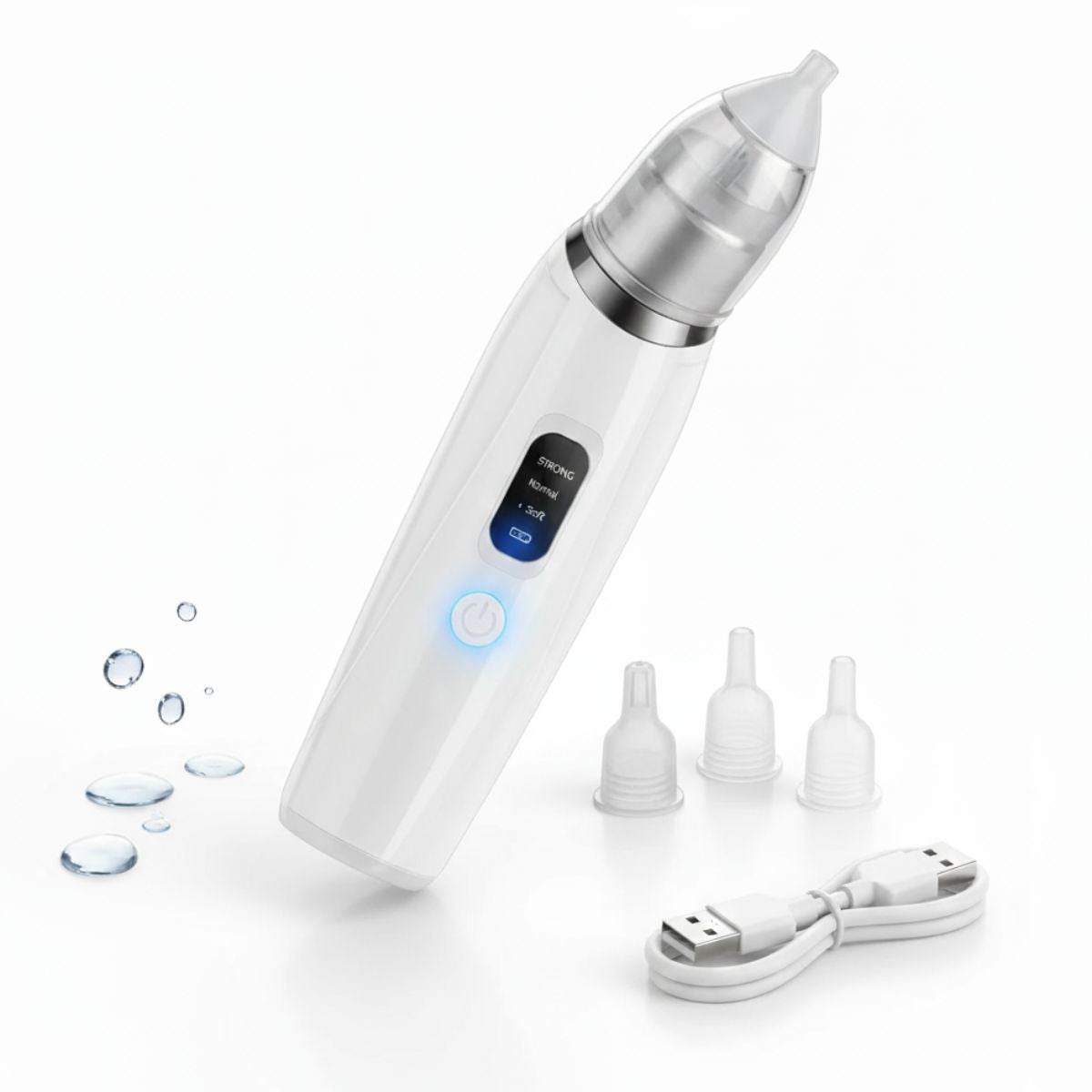 Feather & Fawn GentleCare Electric Nasal Aspirator with 3 Suction Levels Nasal Aspirator