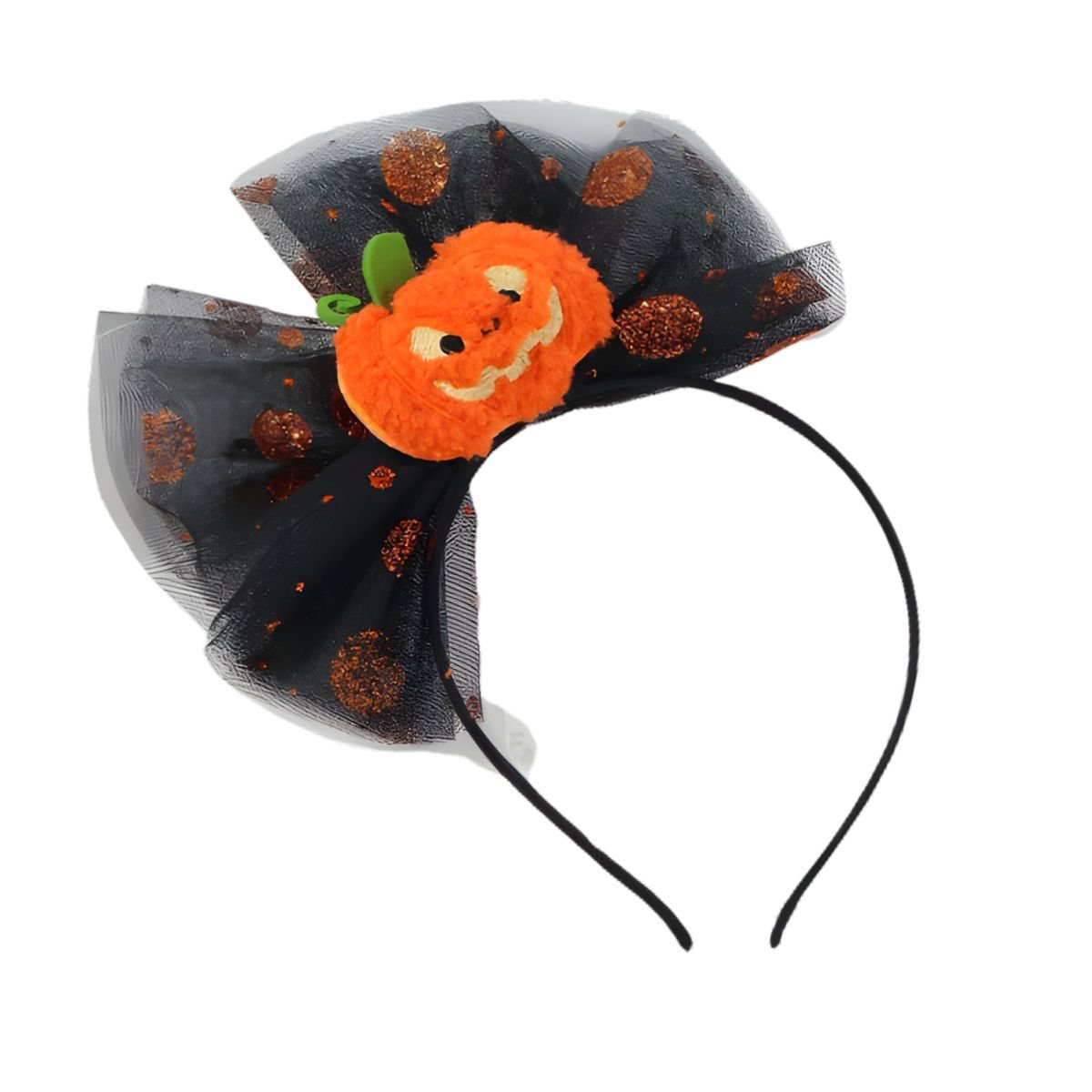 Feather & Fawn Halloween Headband | Pumpkin or Ghost Design Halloween