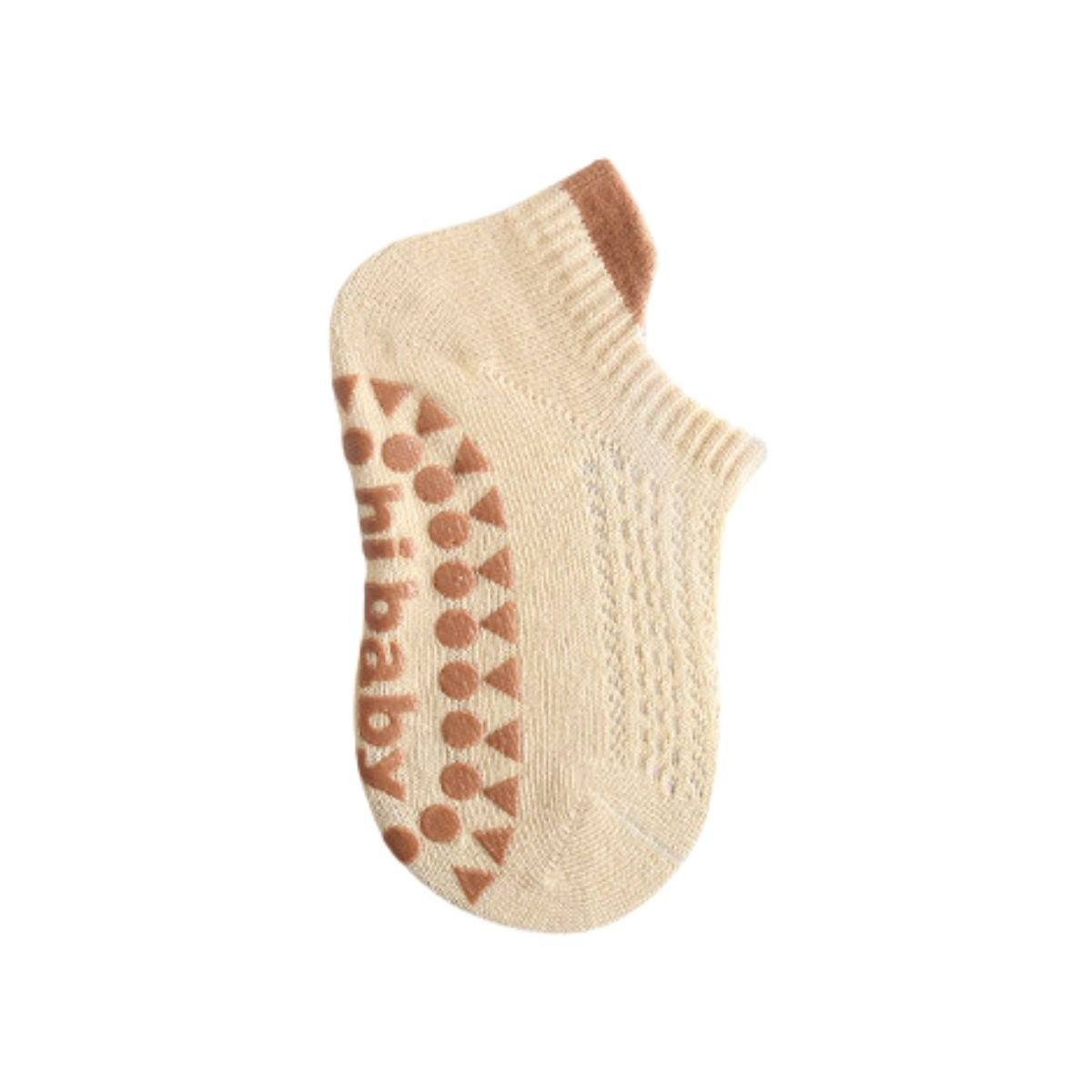 Feather & Fawn Non - slip Socks Safe & Snug Grippy Cotton Socks Baby Socks
