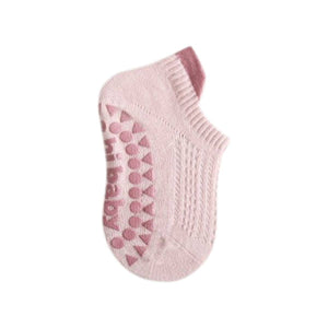 Feather & Fawn Non - slip Socks Safe & Snug Grippy Cotton Socks Baby Socks