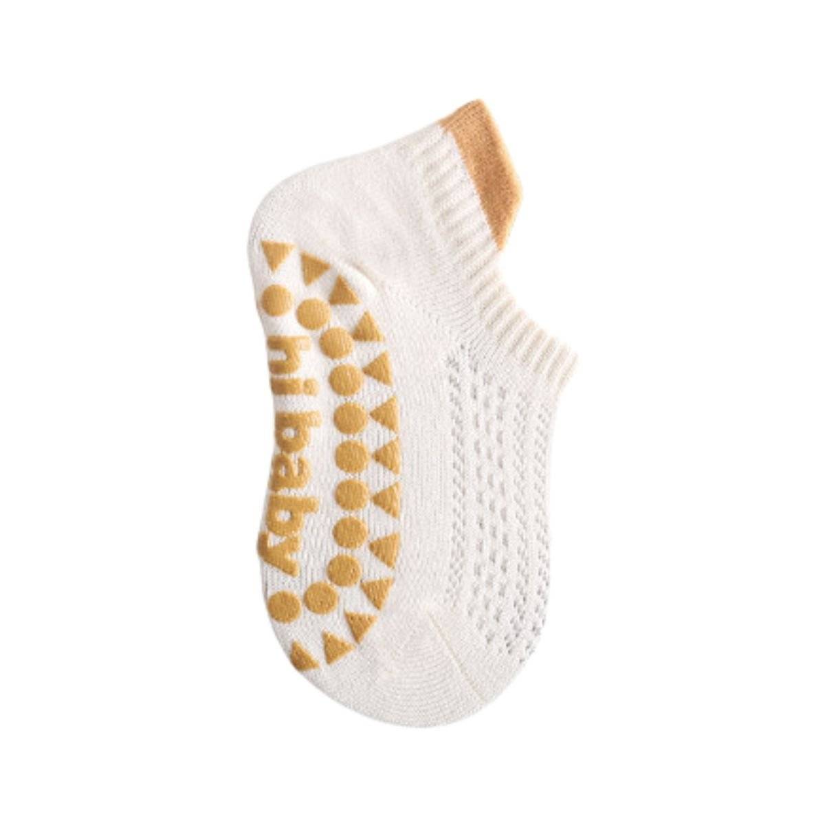 Feather & Fawn Non - slip Socks Safe & Snug Grippy Cotton Socks Baby Socks