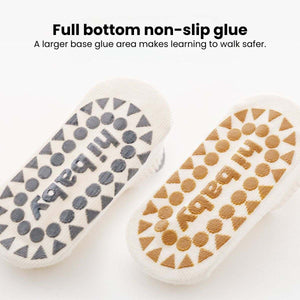 Feather & Fawn Non - slip Socks Safe & Snug Grippy Cotton Socks Baby Socks