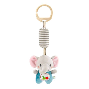 Feather & Fawn Sensory Plush Wind Chime Toy & Hanging Toy for Cribs & Strollers Pram Hanging Toy