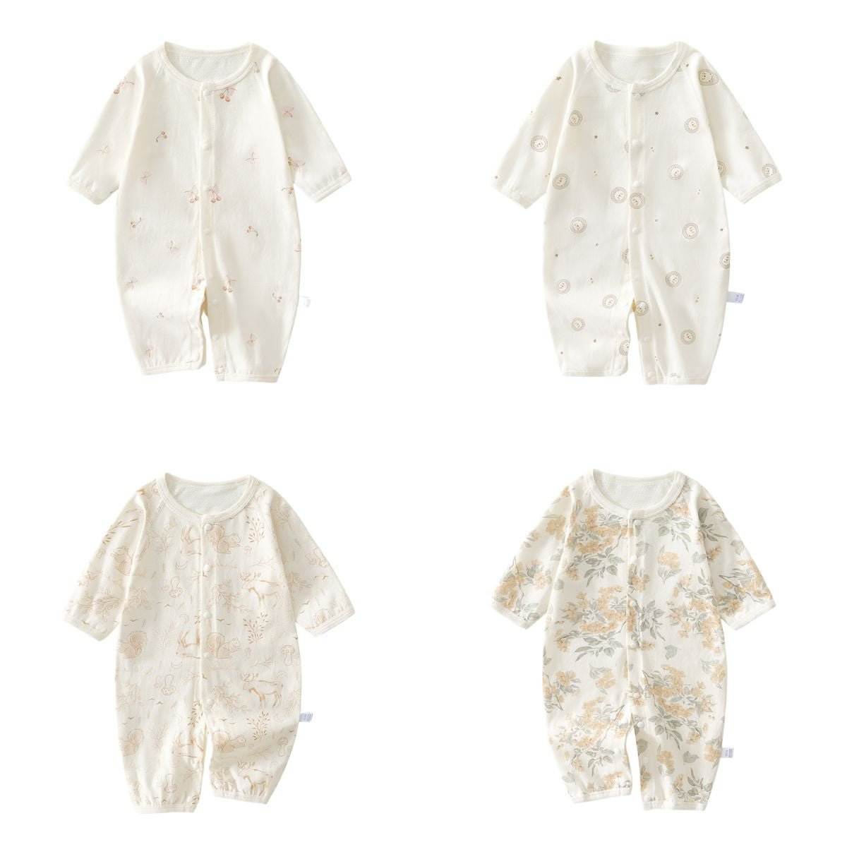Feather & Fawn Ultra - Soft Breathable Baby Romper Baby Clothes