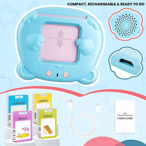 kidst 510 Word Talking Flash Cards | Toddler Speech & Learning Toy Vocabulary Builder Talking Flash Cards