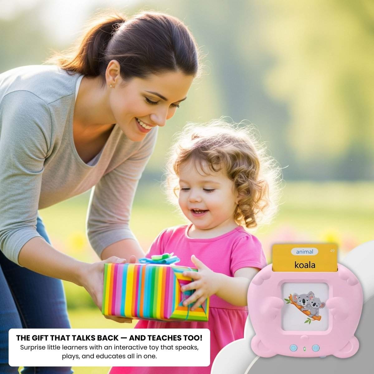 kidst 510 Word Talking Flash Cards | Toddler Speech & Learning Toy Vocabulary Builder Talking Flash Cards