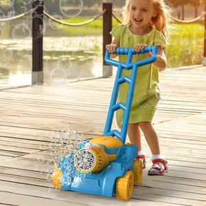 Kidst Push-Along Bubble Walker Car bubble mower toy for kids outdoor play