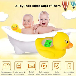 kidst SplashSafe Bath Thermometer & Floating Toy with Safety Alert Bath Thermometer