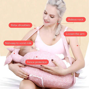 MaterniCare Embrace Nursing & Feeding Hands - Free Breastfeeding Support Pillow Breastfeeding Pillow