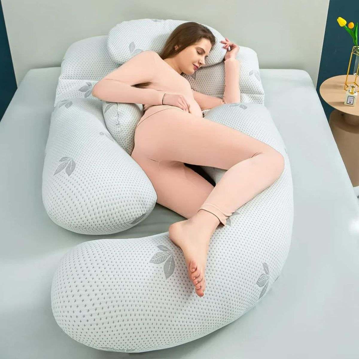 MaterniCare SnuggleMate Pregnancy, Maternity & Nursing Support Pillow Maternity Pillow