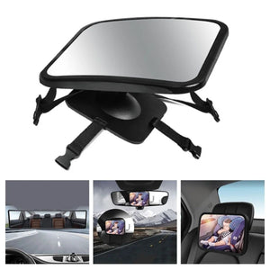 Movana Car Seat Mirror with 360° Rotation | Shatterproof & Adjustable Car Seat Mirror