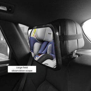 Movana Car Seat Mirror with 360° Rotation | Shatterproof & Adjustable Car Seat Mirror