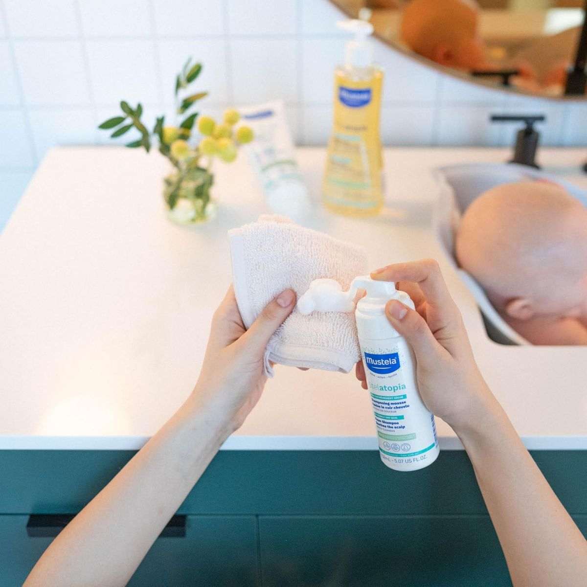Mustela Stelatopia Foam Shampoo (150ml) Baby Skincare