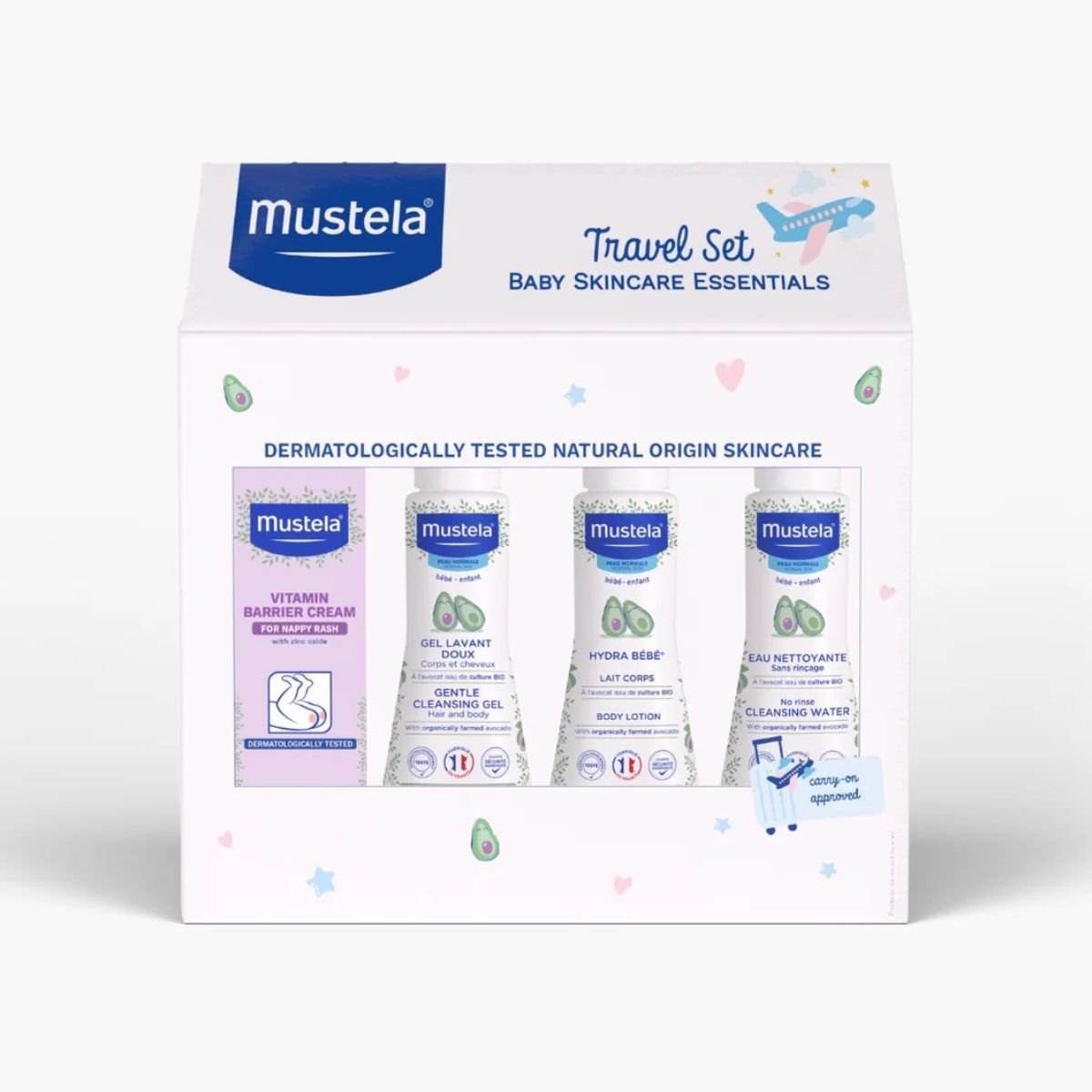 Mustela Travel Set - Baby Skincare Essentials Baby Skincare
