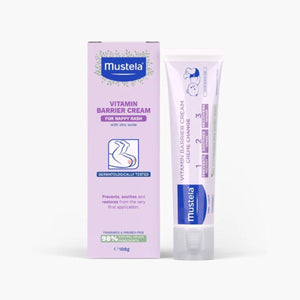 Mustela Vitamin Barrier Cream (100ml Tube) Baby Skincare