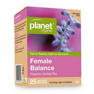 Planet Organic Female Balance Tea Bags Tea