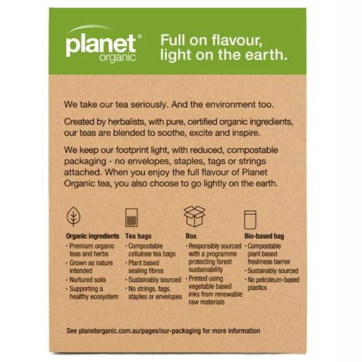 Planet Organic Nursing Herbal Tea organic herbal tea bags for lactation support and postpartum wellness