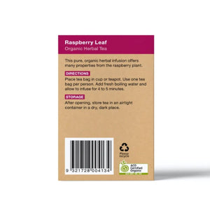Planet Organic Raspberry Leaf Tea Bags Tea
