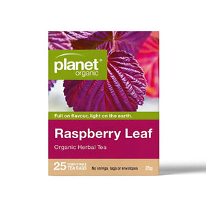 Planet Organic Raspberry Leaf Tea Bags Tea
