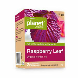 Planet Organic Raspberry Leaf Tea Bags Tea