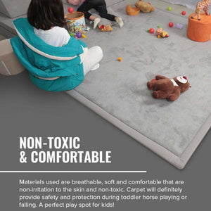 Toddly CushyCrawl V2.0 memory foam play mat with waterproof, non-slip tatami-style surface for babies and kids