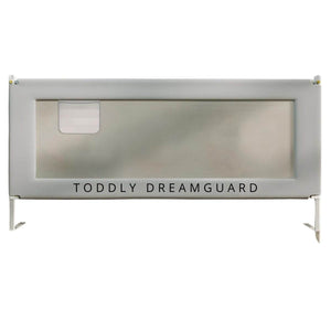 Toddly DreamGuard V2 adjustable baby bed rail with breathable mesh and steel frame for toddler safety