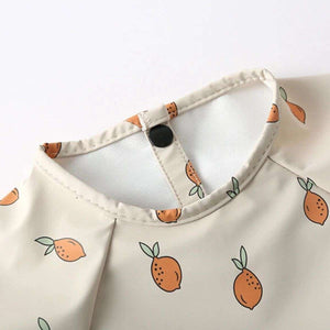 Toddly Long Sleeve Bib | Waterproof, Full - Coverage Smock for Babies & Toddlers Full Sleeves Bib